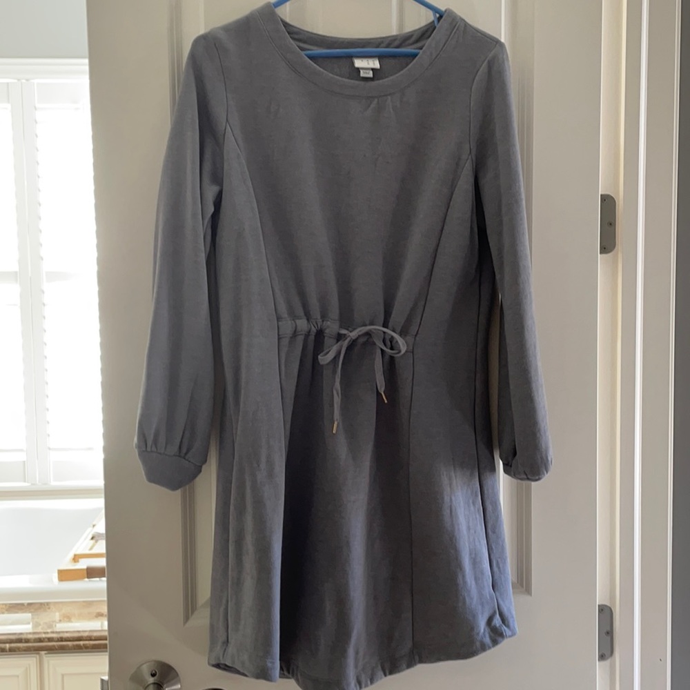 Like new gray sweatshirt dress